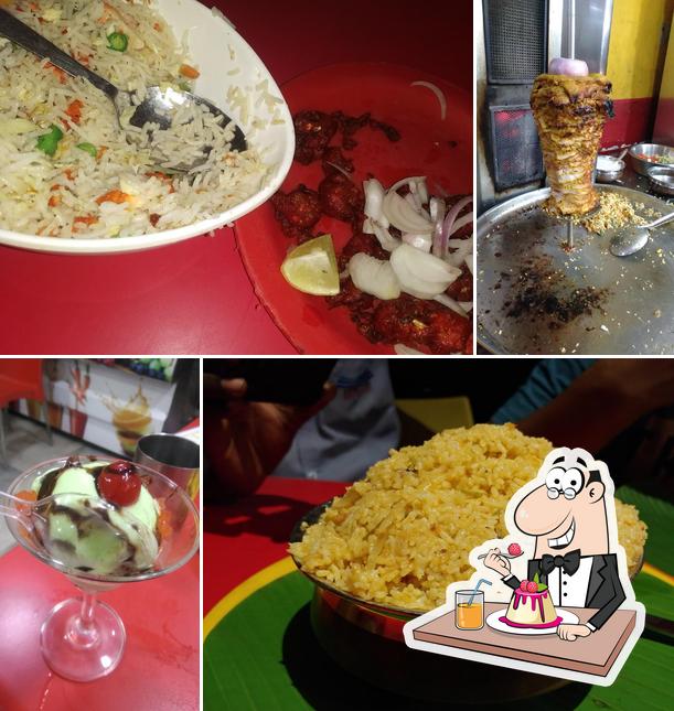 Kokkarakko - opposite to KFC Perundurai Road serves a variety of desserts