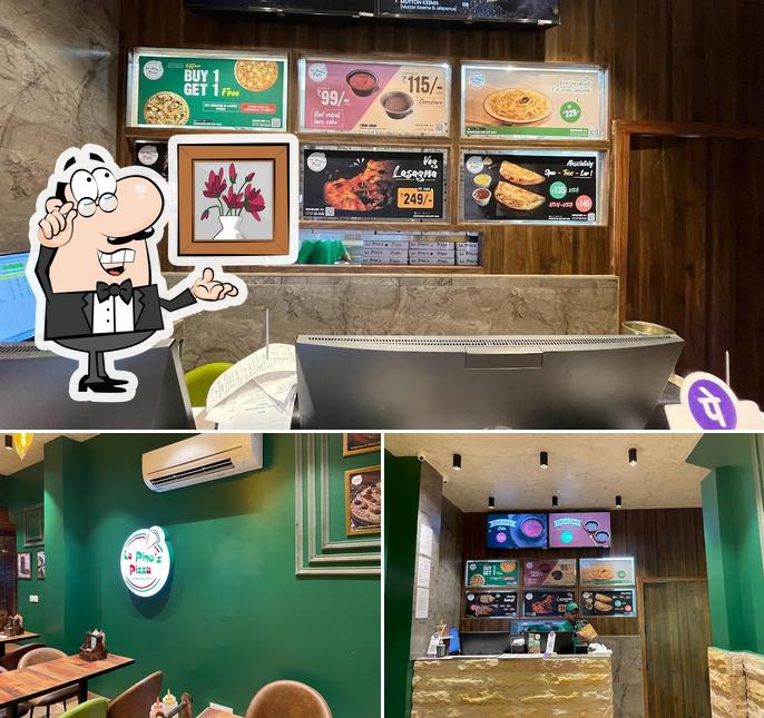 Check out how La Pino'z Pizza, Dhakoli looks inside