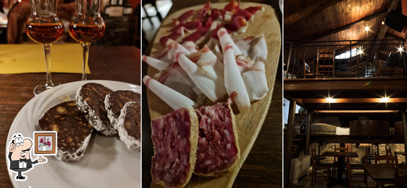 Dai un'occhiata agli interni di Osteria il Mulinet