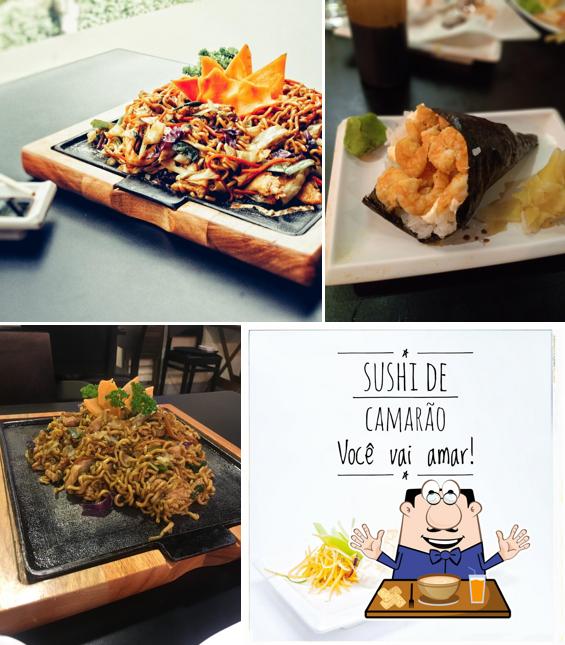 Platos en Tidigão Sushi Bar