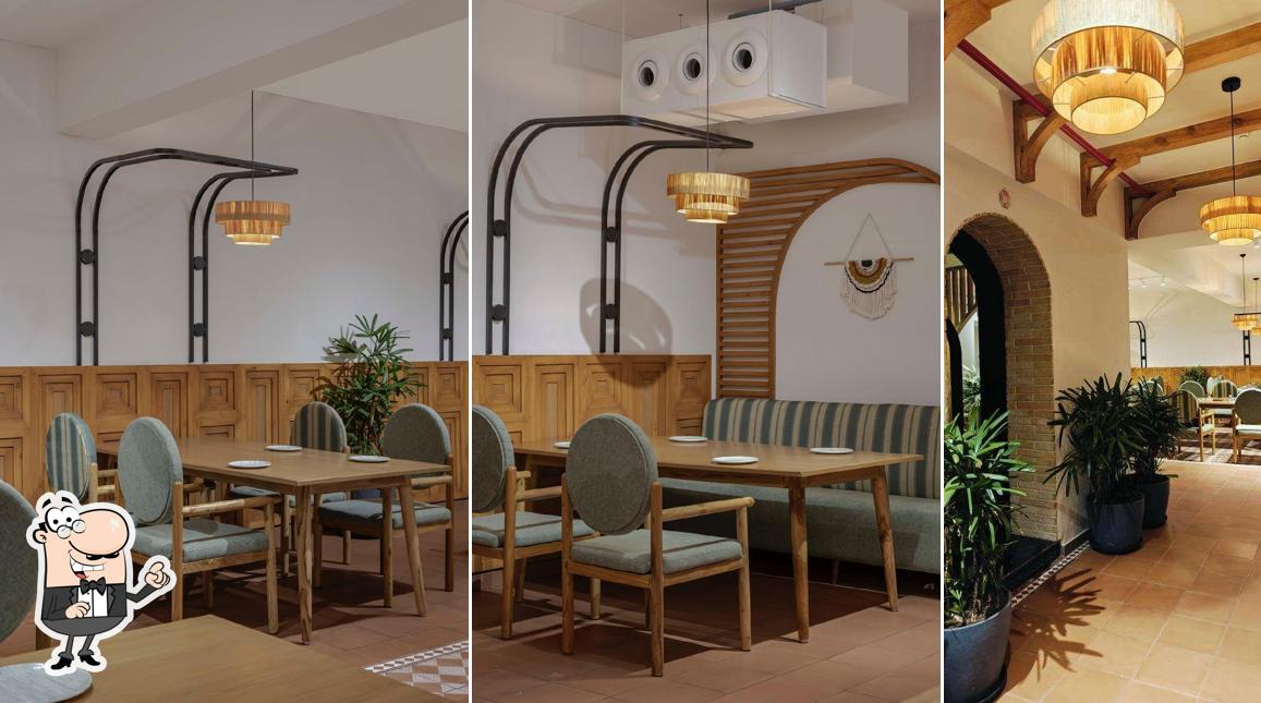 Check out how The House of Makeba - Veg Family Dining Restaurant in Science City looks inside