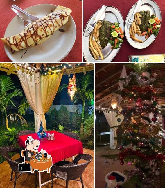 Try out seafood at Oasis Beach Resort