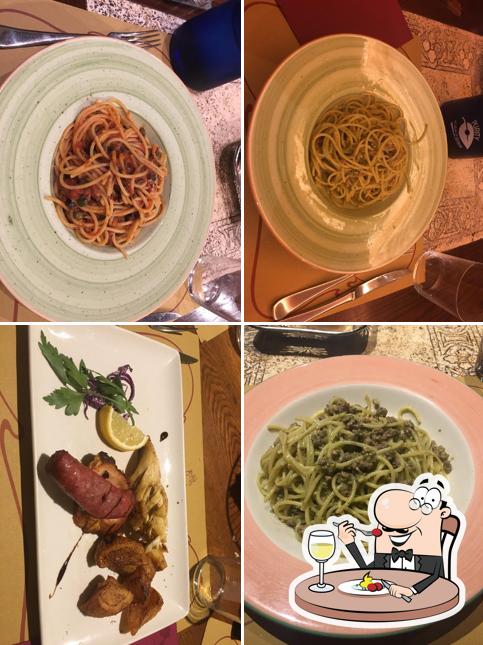 Platti al Osteria Ristorante La Spada