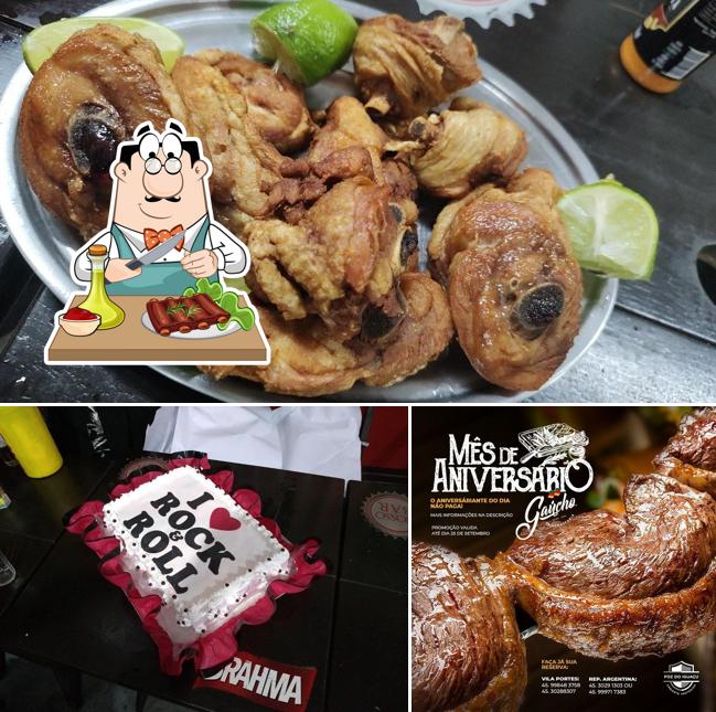 Prove refeições de carne no Bar do Gaúcho