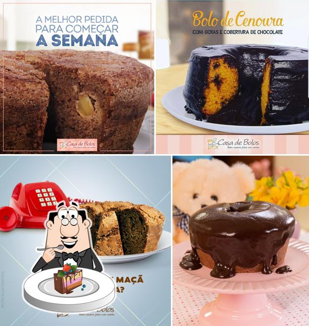 Bolo de chocolate em Casa de Bolos da Brilhante