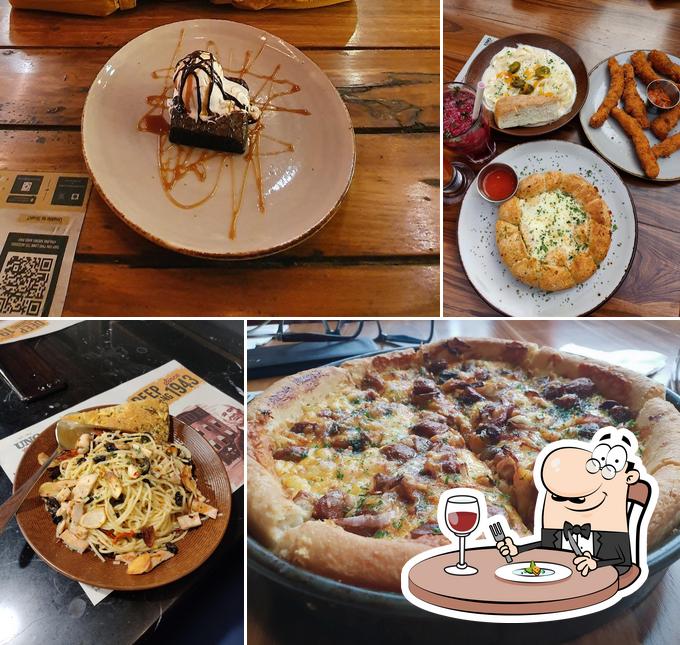 Food at Uno Chicago Bar & Grill