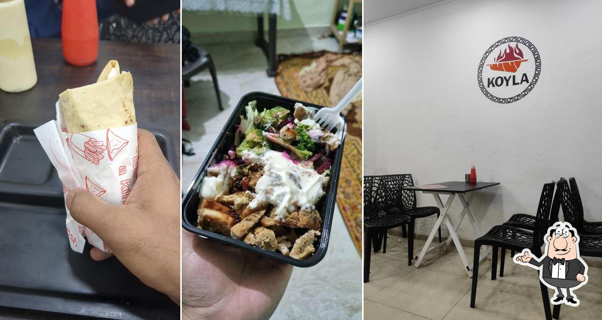 Check out how Koyla Shawarma looks inside