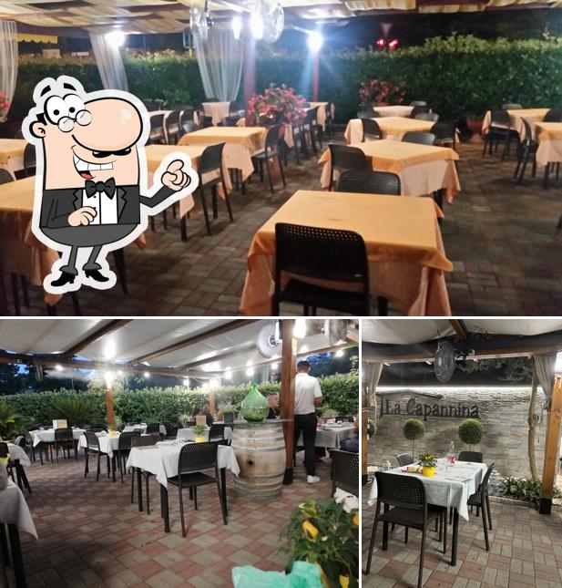 Dai un'occhiata agli interni di La Capannina Ristorante e Pizzeria