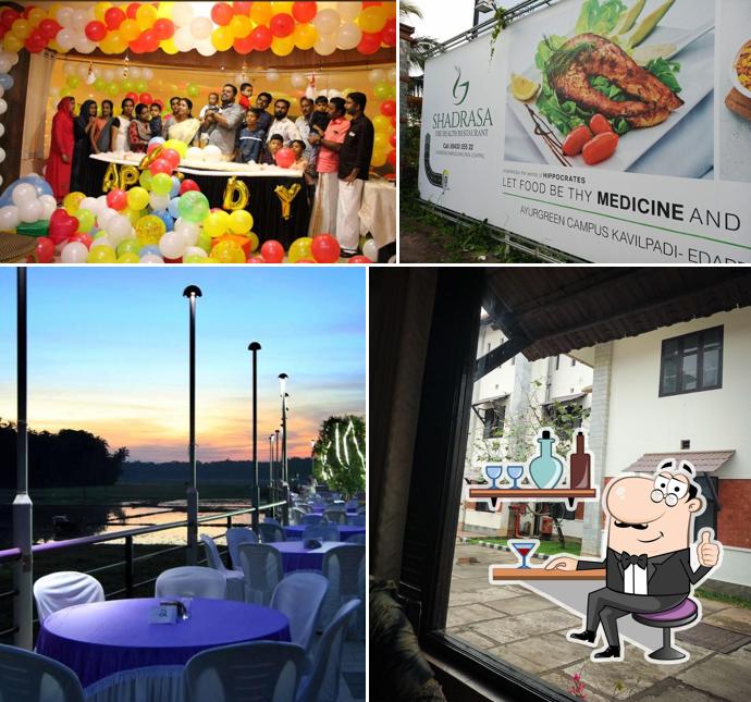 The interior of Shadrasa Restaurant