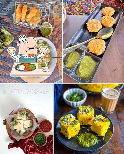 Food at Cafe Gujjubhai