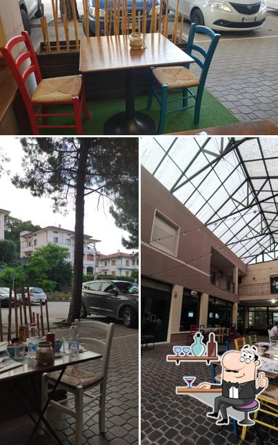 Gli interni di RISTORANTE Da Enry #simangia