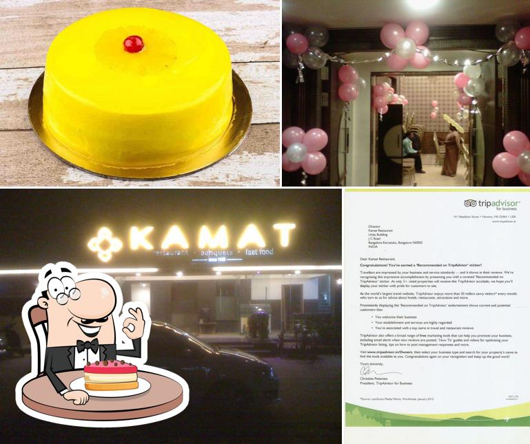 Here's a picture of KAMAT RESTAURANT