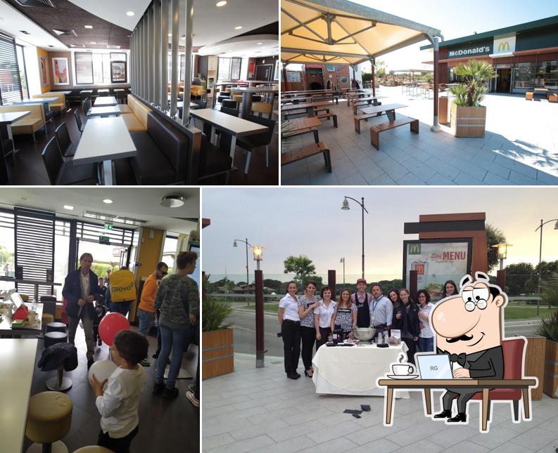 Gli interni di McDonald's Roma Parchi Colombo