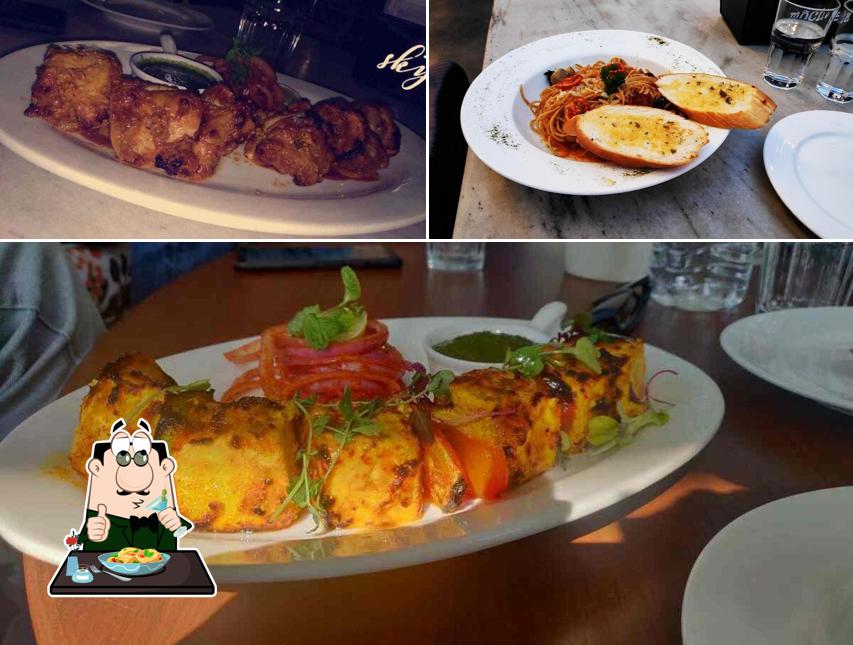 Food at Mocha Sky Cafe and Bar