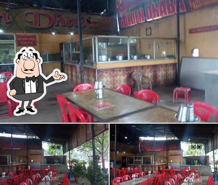 Check out how New golden dhaba looks inside