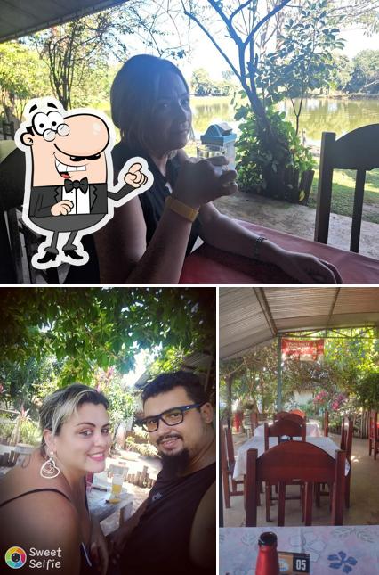 O interior do Pesqueiro e Restaurante do Pacu