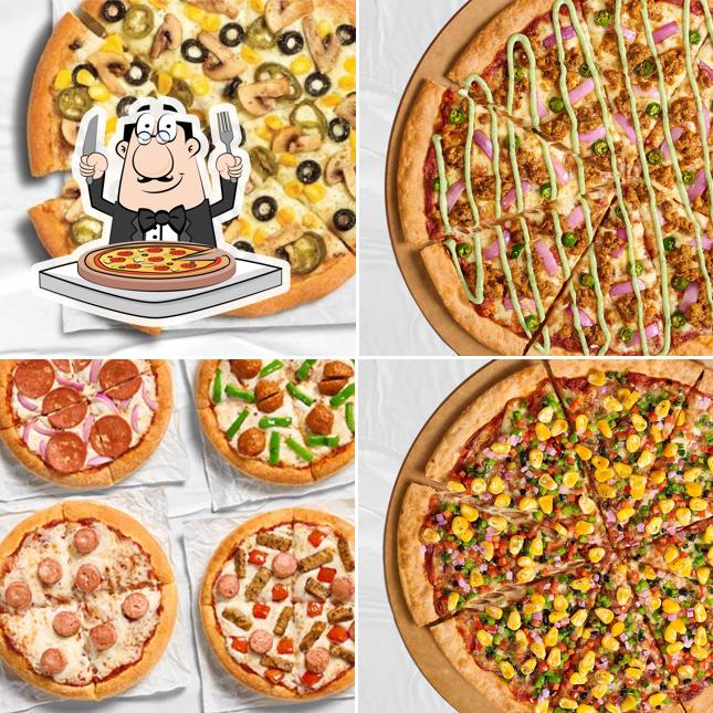 Try out different variants of pizza