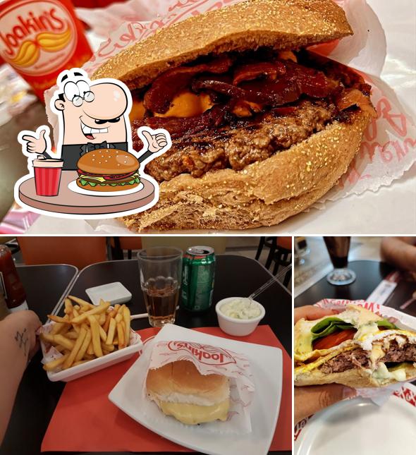 Peça um hambúrguer no Joakins Hamburguer