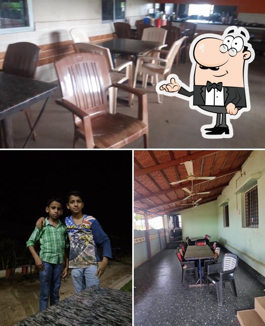 The interior of Srinivasa Dabha