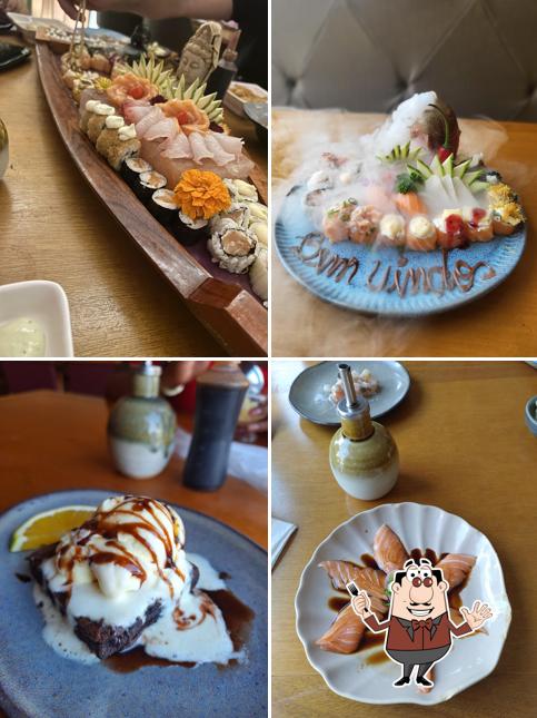 Comida em Satoshy Sushi Barão Geraldo