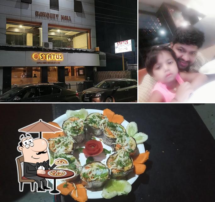 The exterior of Status Restaurant & Lodging (Kana Palace)