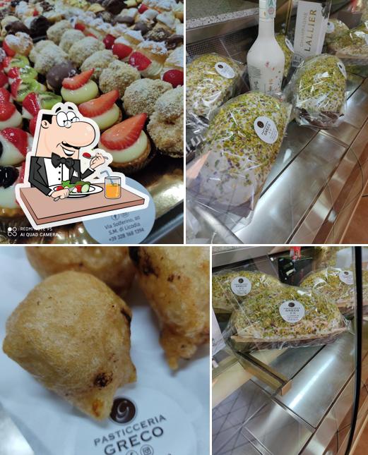 Platti al Pasticceria Greco