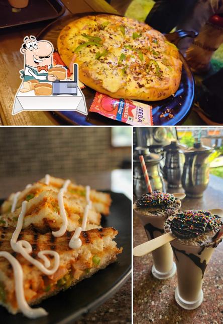 Garlic bread at Chai Sutta Bar, Sri Vijaya Puram
