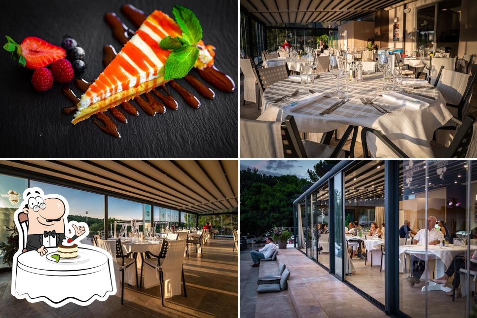 Restaurant Premantura Resort serve un'ampia selezione di dessert