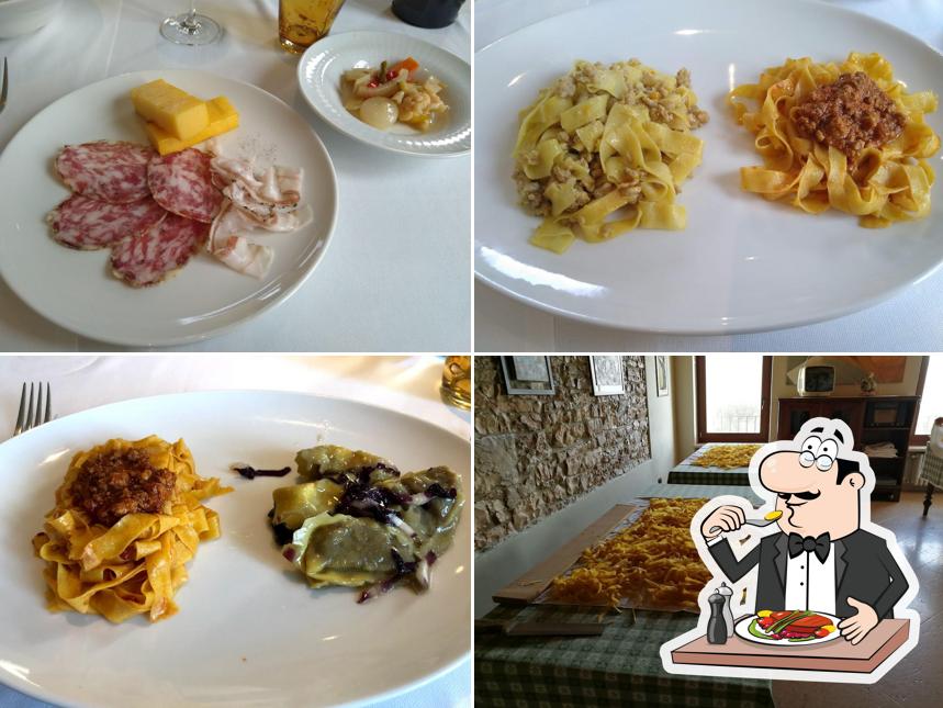Platti al Trattoria Caprini