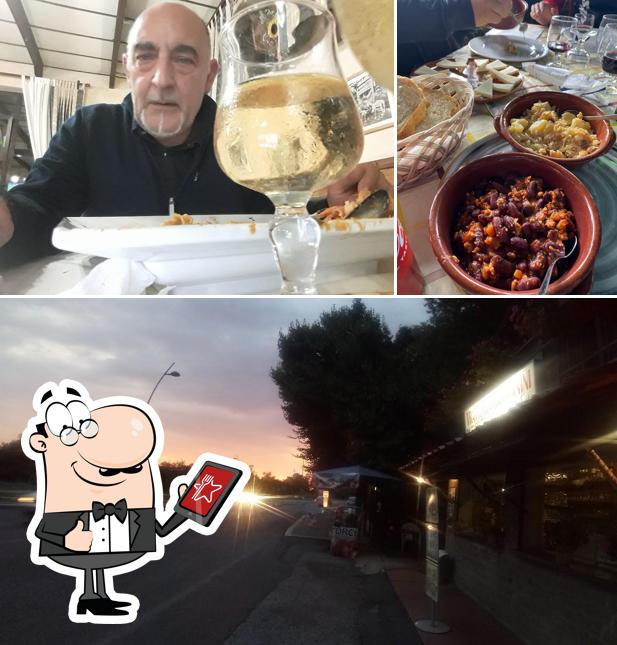 Puoi goderti l'aria fresca dal dehors di Trattoria "La Baita" di Ventura Alfredo