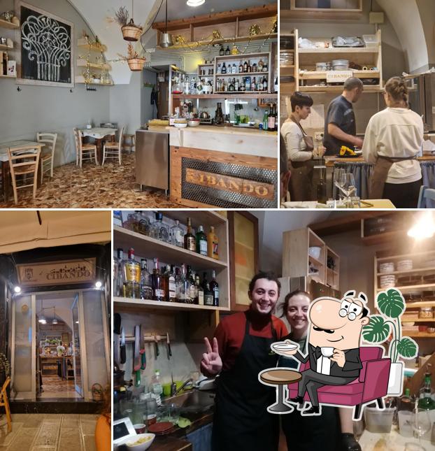 Gli interni di Cibando