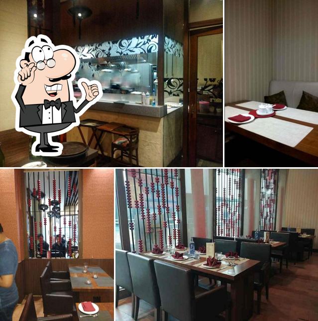 The interior of Mandarin Trail