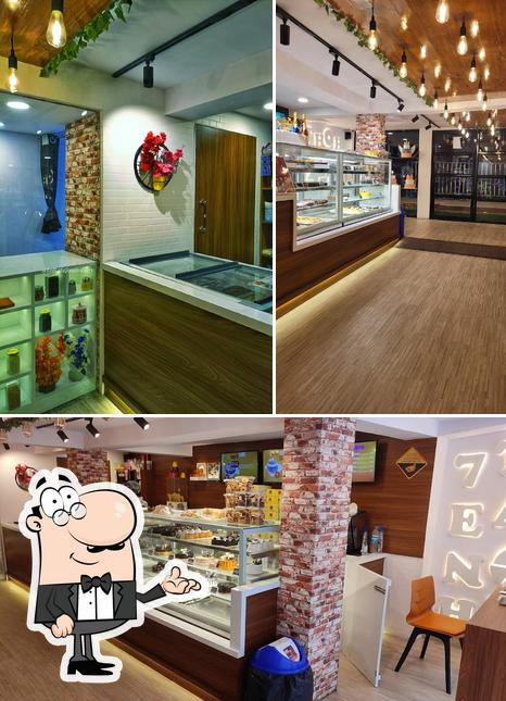 The interior of 7th Heaven