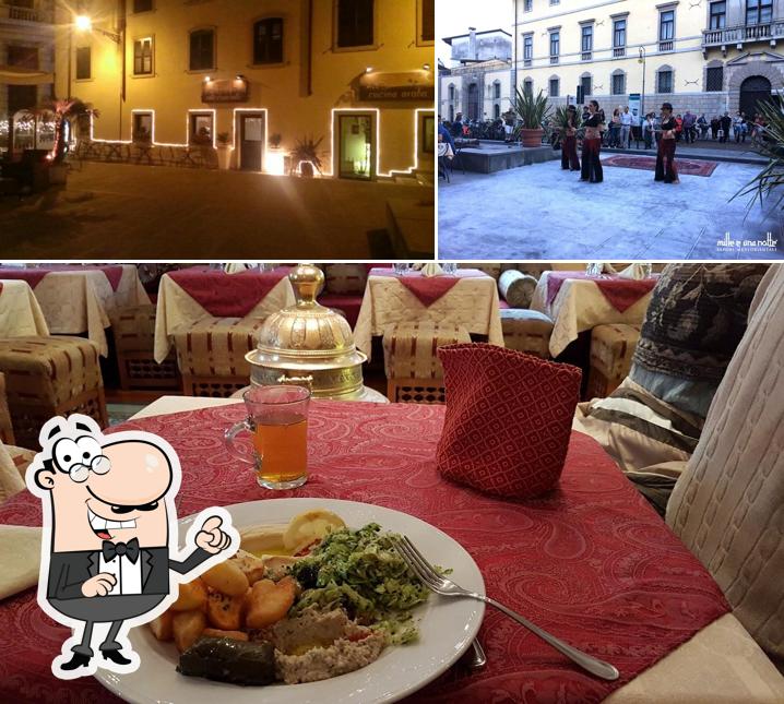 Mille e Una Notte si caratterizza per la esterno e tavolo da pranzo