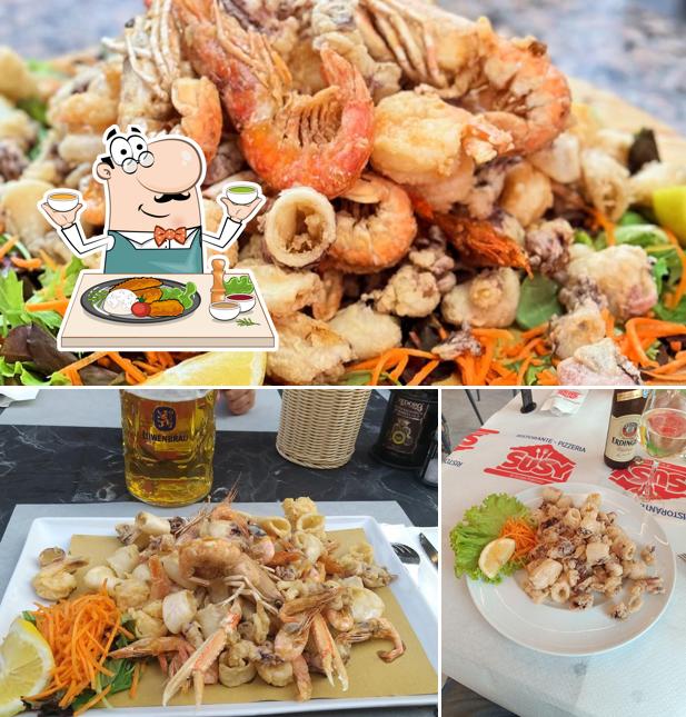 Calamari fritti al Ristorante pizzeria SUSY