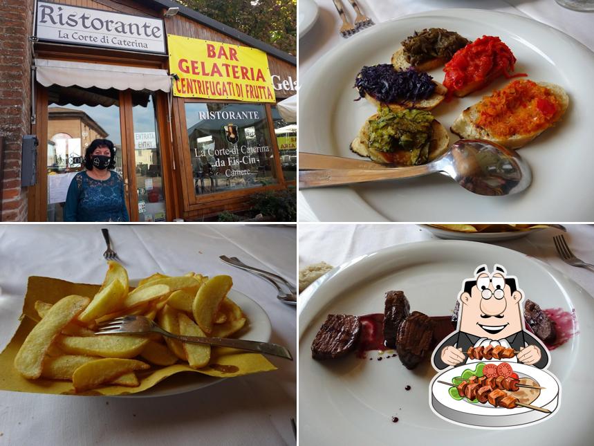 Platti al Ristorante La Corte di Caterina