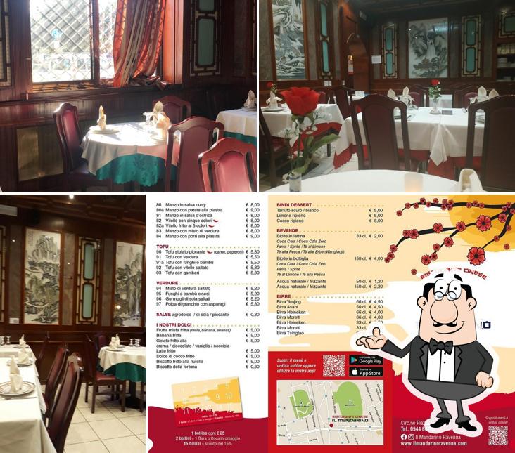 Dai un'occhiata agli interni di Il Mandarino