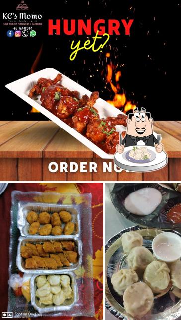 Dumplings at K S Momos