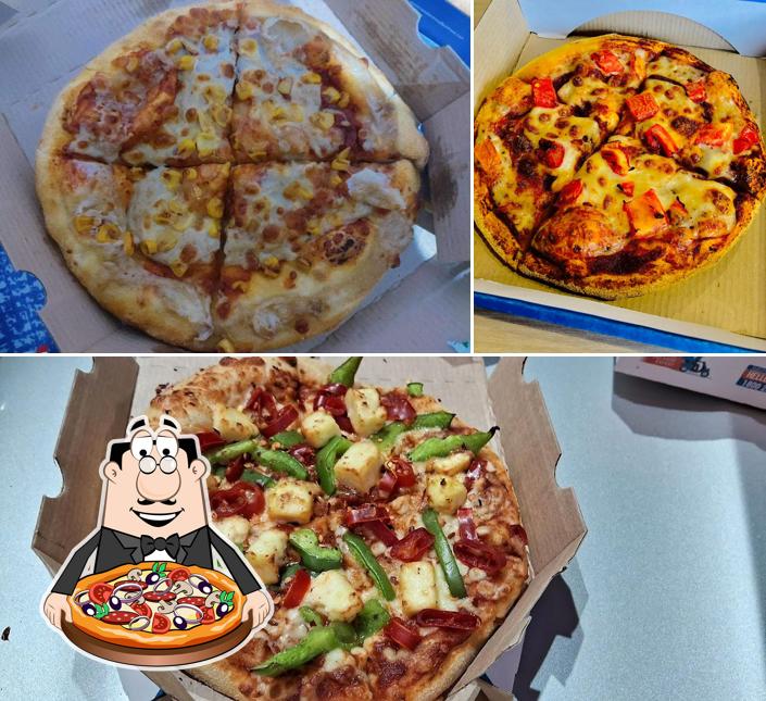 Order pizza at DOMINOS