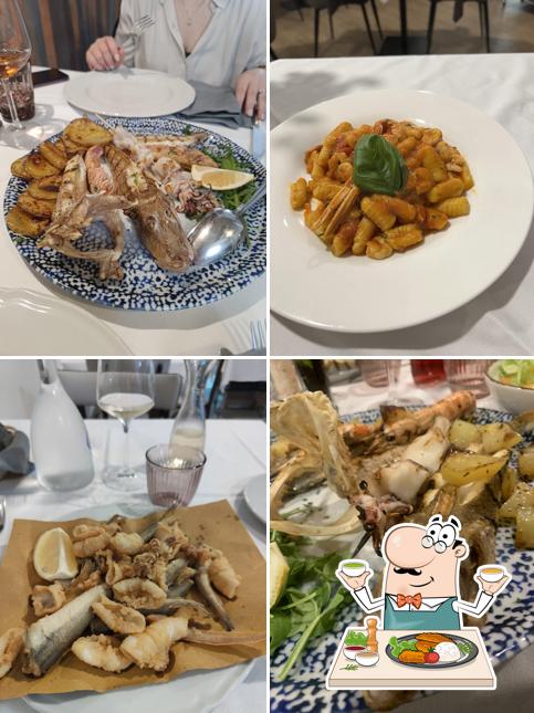 Calamari fritti al La Trattoria da Monika