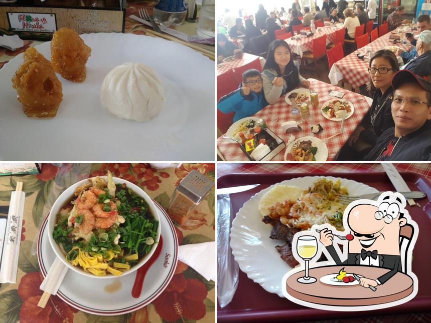 Comida em Restaurante Sanko Grande Hotel