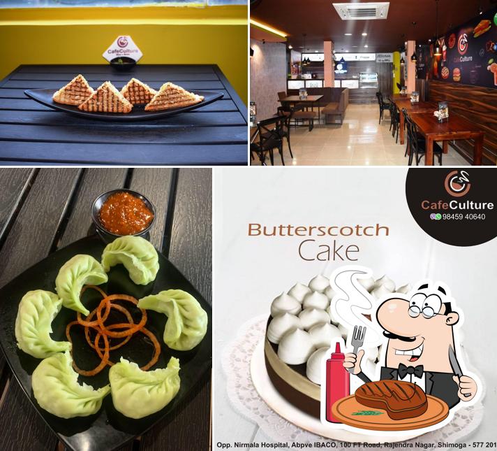 Try out meat meals at CAFE CULTURE