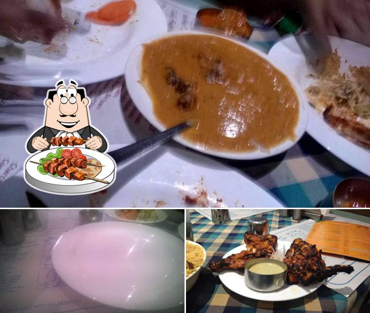 Food at Crescent Restaurant