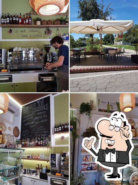 Dai un'occhiata agli interni di Cafè Le Mari