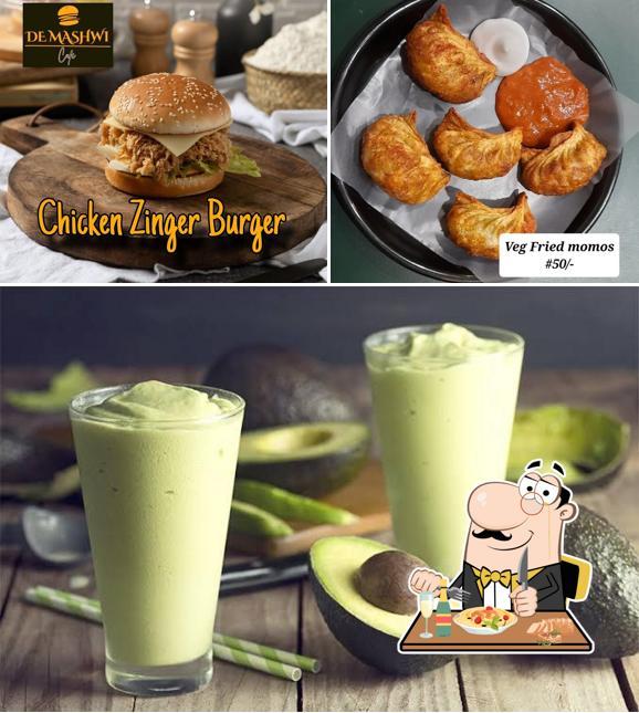 Meals at De mashwi cafe