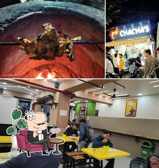 The interior of The Chacha's Briyani