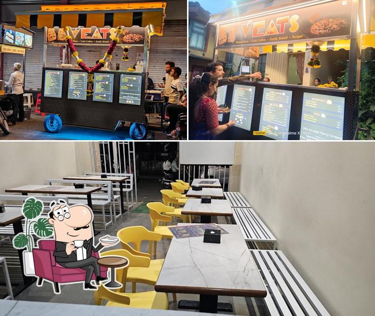 The interior of VEATS