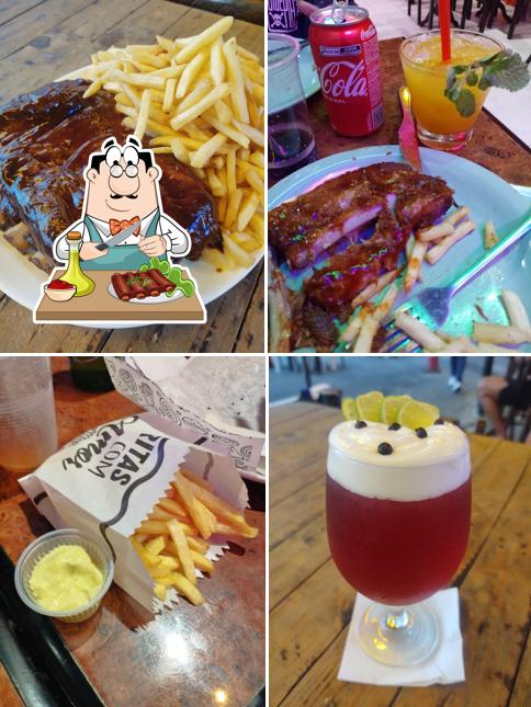 Costelas de porco em ZS da ZN - Zona Sul Da Zona Norte - Hamburgueria