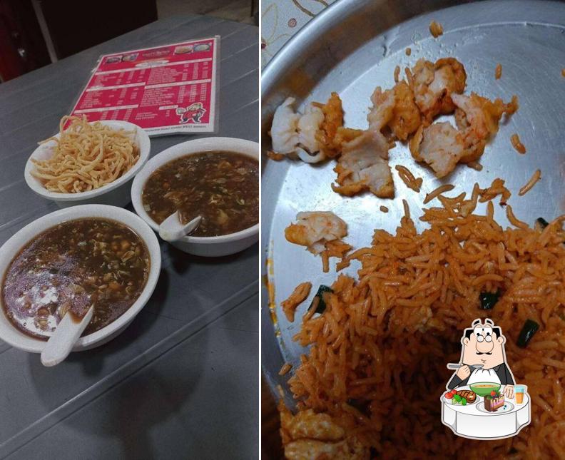 Hot and sour soup at Tasty Bowl