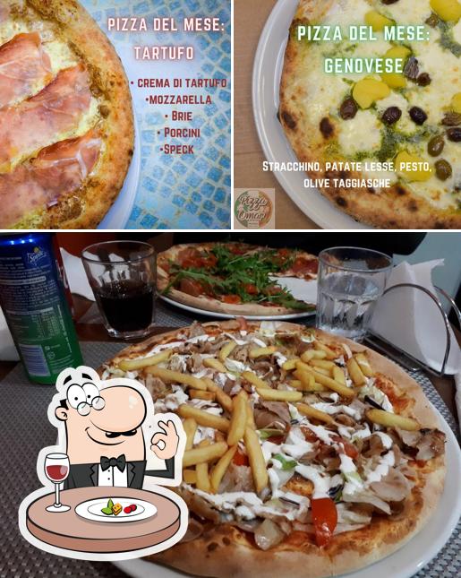 Platti al Pizzeria da Omar